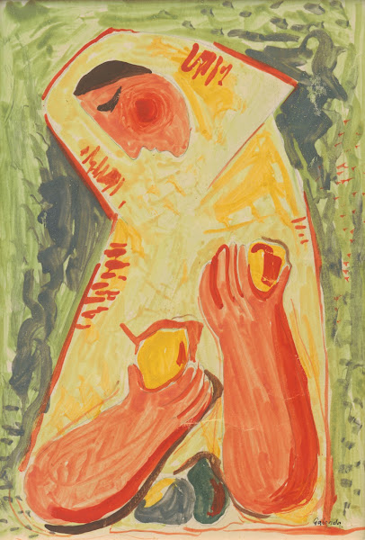 Woman with fruits 19371938
