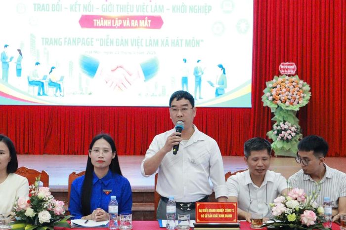 Tăng cường kết nối việc làm, thúc đẩy khởi nghiệp tại xã Hát Môn - Đài Phát thanh và truyền hình Hà Nội