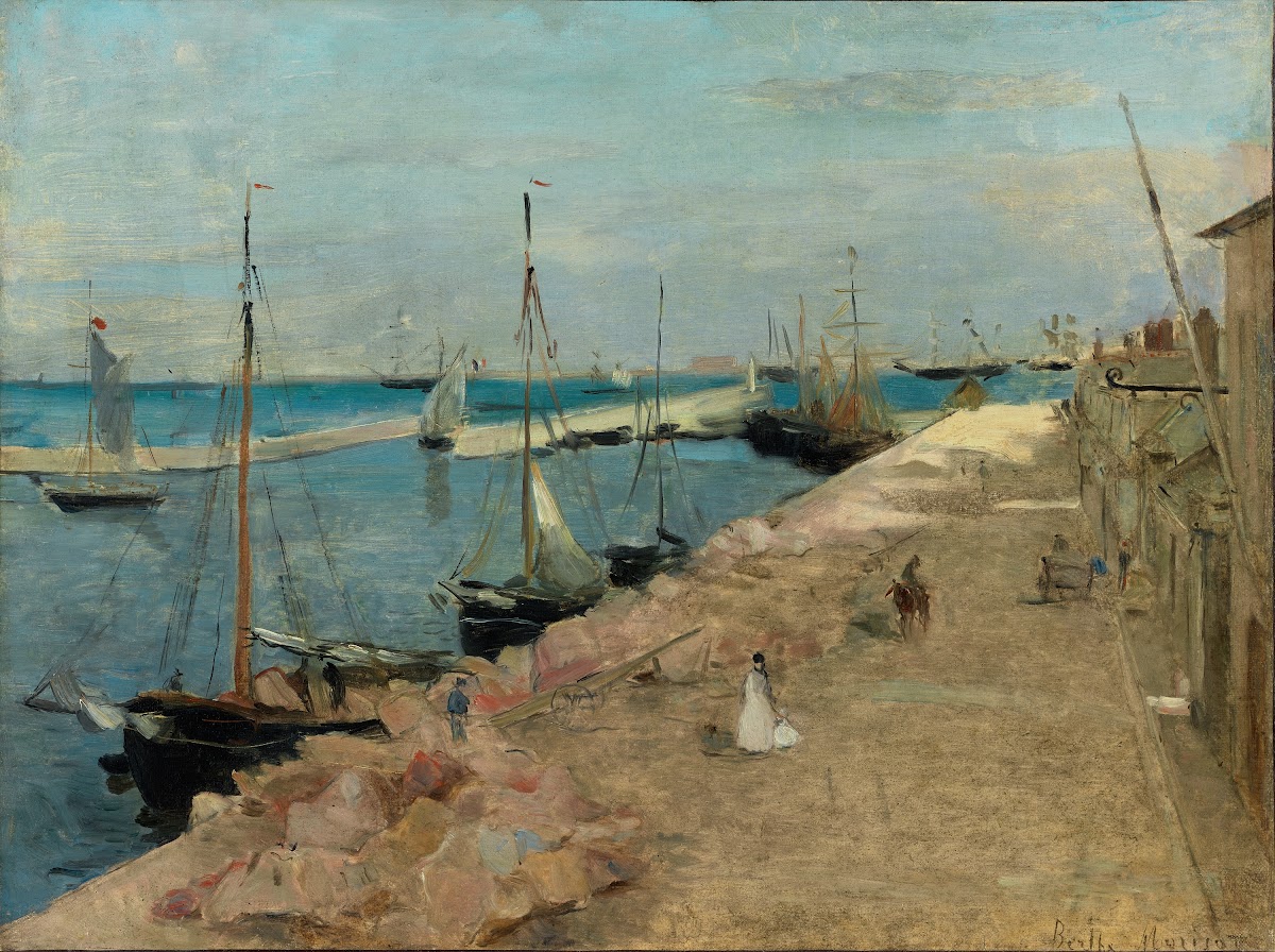 The Harbor atCherbourg 1871