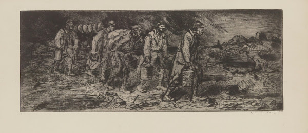 Ravitaillement en première ligne 1917