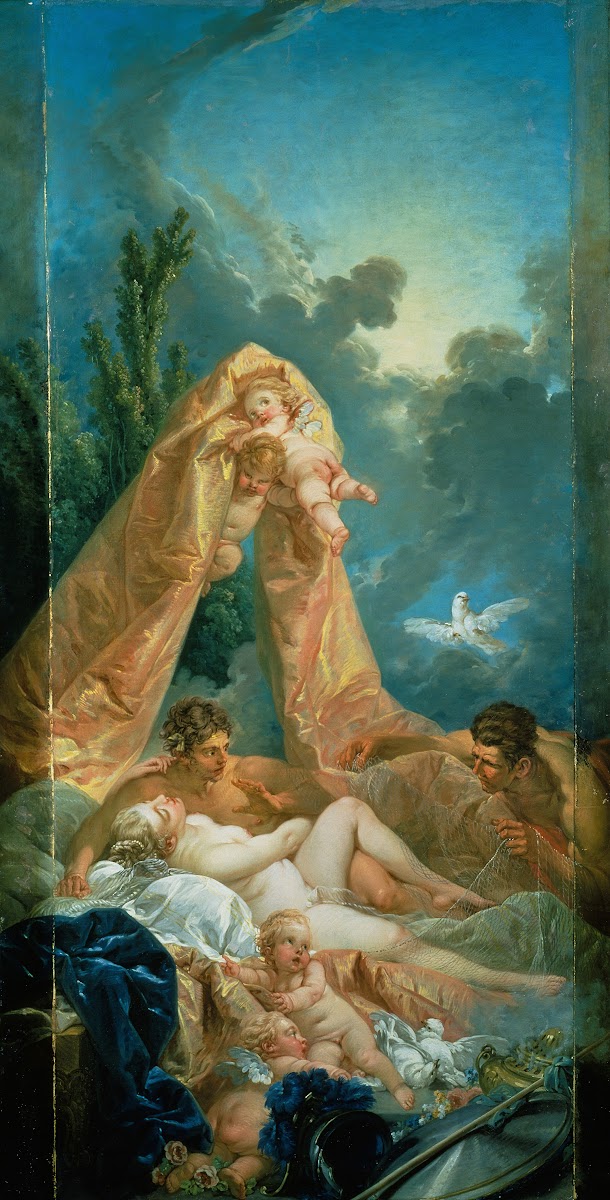 Mars and Venus surprised by Vulcan c 1754