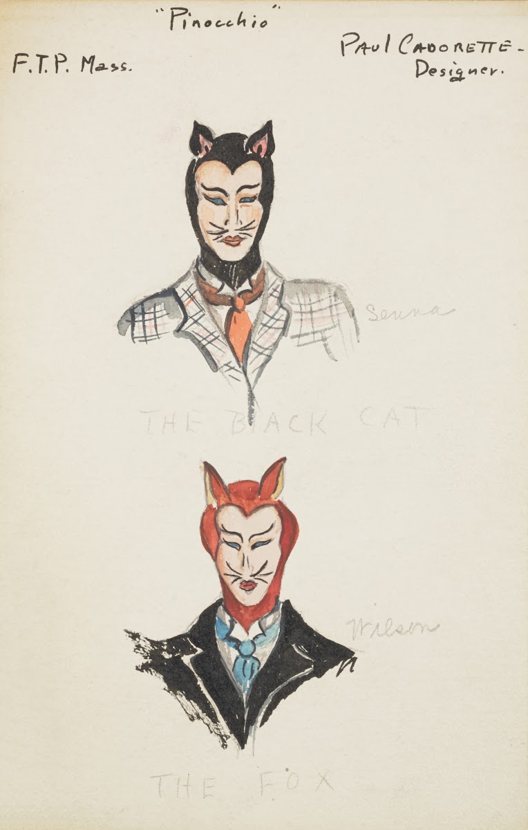 Pinocchio Black Cat The Fox 1934 1943