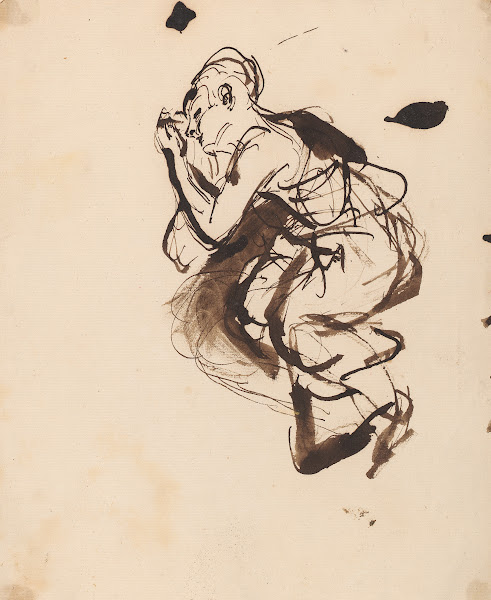 Sketch of a Sleeping Woman