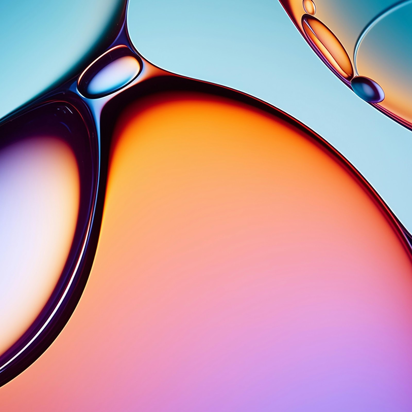 Download Vibrant Gradient Liquid Membranes 5K iPhone