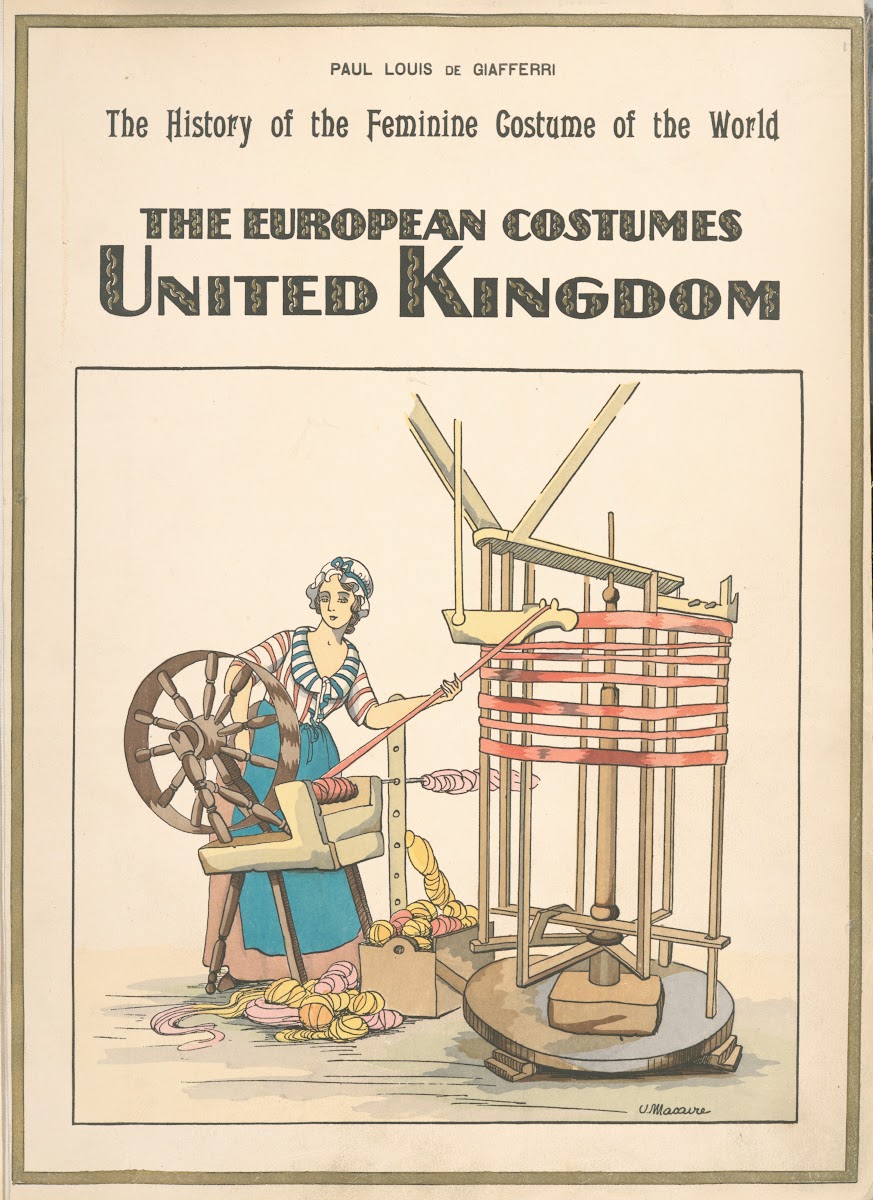The European costumes  United Kingdom 1926 1927
