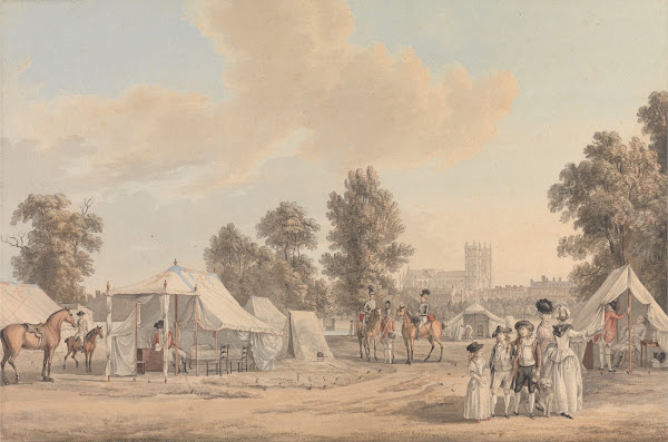 An Encampment in St James Park