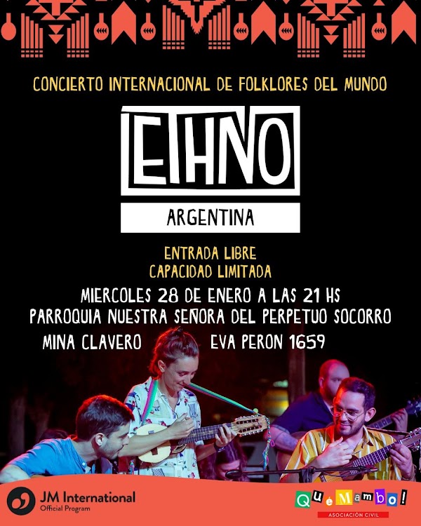 ETHNO Argentina – Gira Traslasierra 2026
