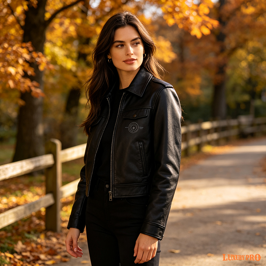 2D Casual Leather Jacket