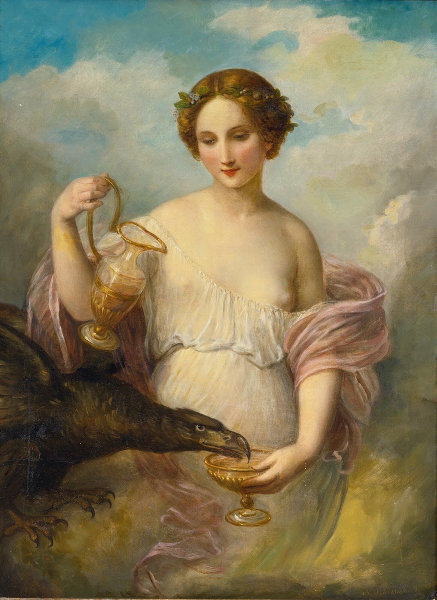 Psyche And The Eagle Of Zeus