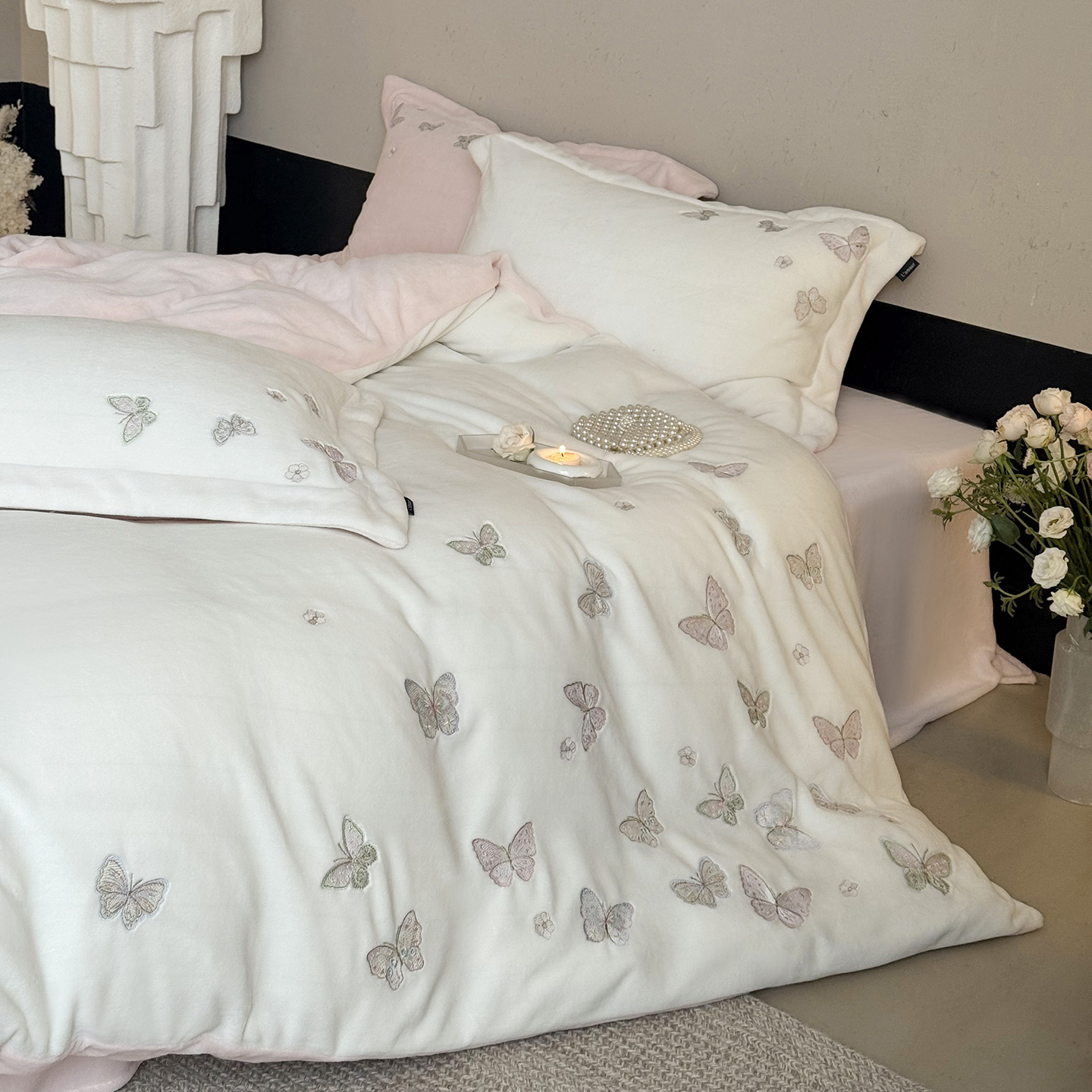 Milk Fiber Bedding Set, 4-Piece, Winter