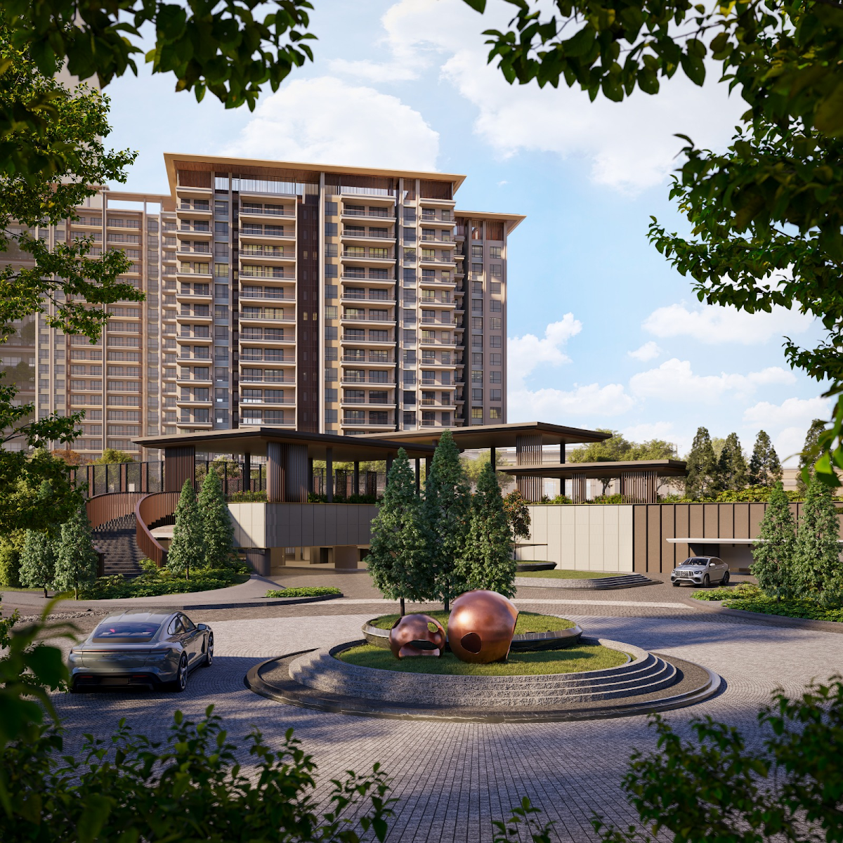 Zenia @ ParkCity Damansara — arrival court