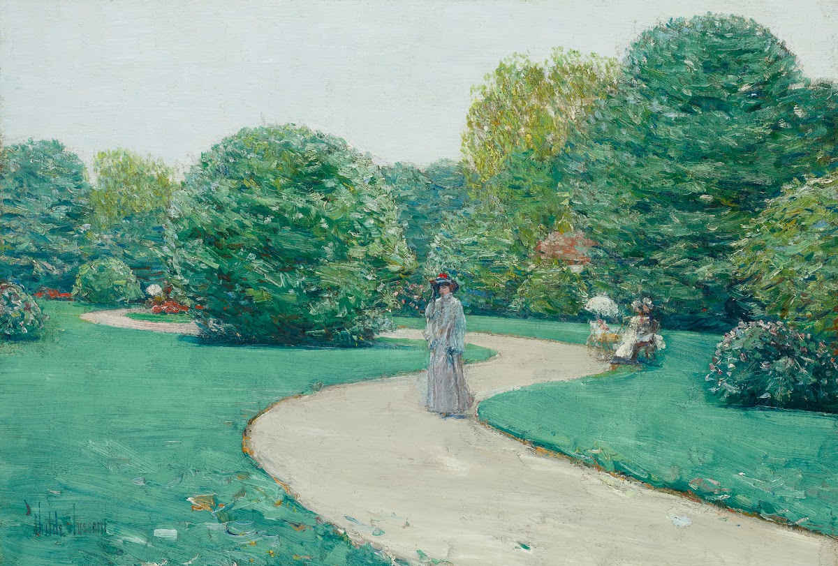 Parc Monceaux Paris circa 1888 89