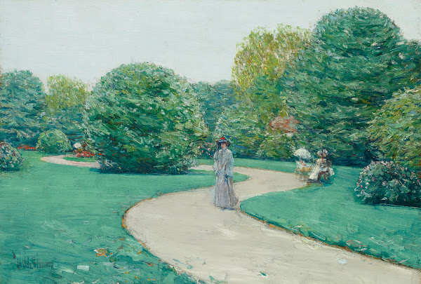 Parc Monceaux Paris circa 1888 89