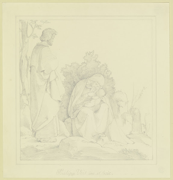 Die Ruhe auf der Flucht nach Ägypten ca 1840 1847