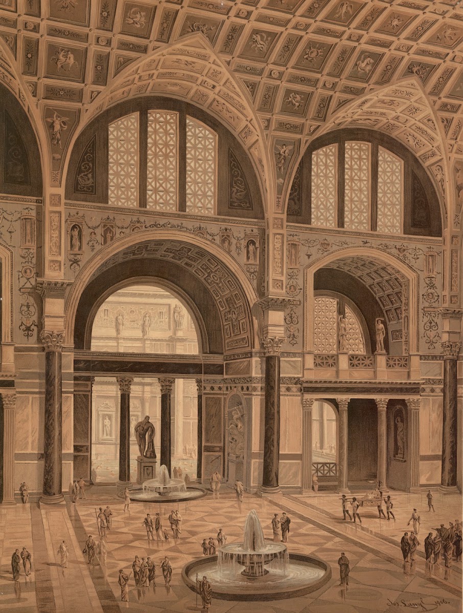 Baths of Caracalla Rome 1883