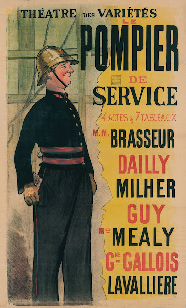 Theatre Des Varietes Le Pompier De Service 4 Actes  7 Tableaux 1897