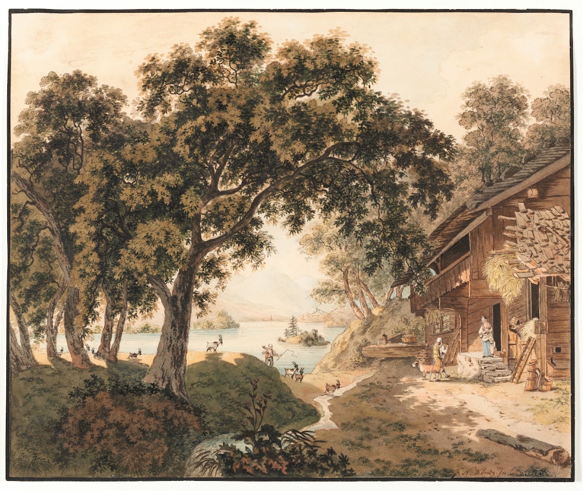 Bauernhaus am Brienzersee 1915 1945