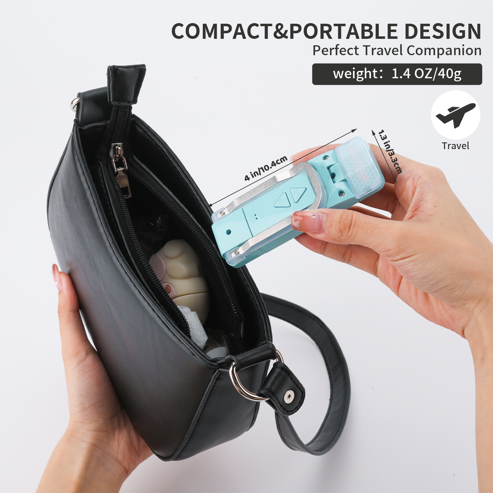 Compact LED Clip Light for Study and Dorm