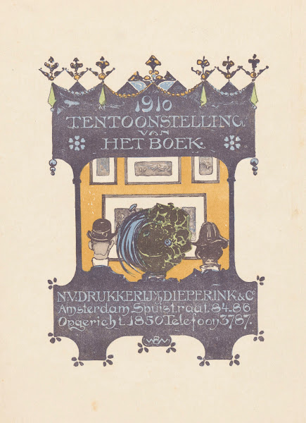 Tentoonstelling van het boek 1910