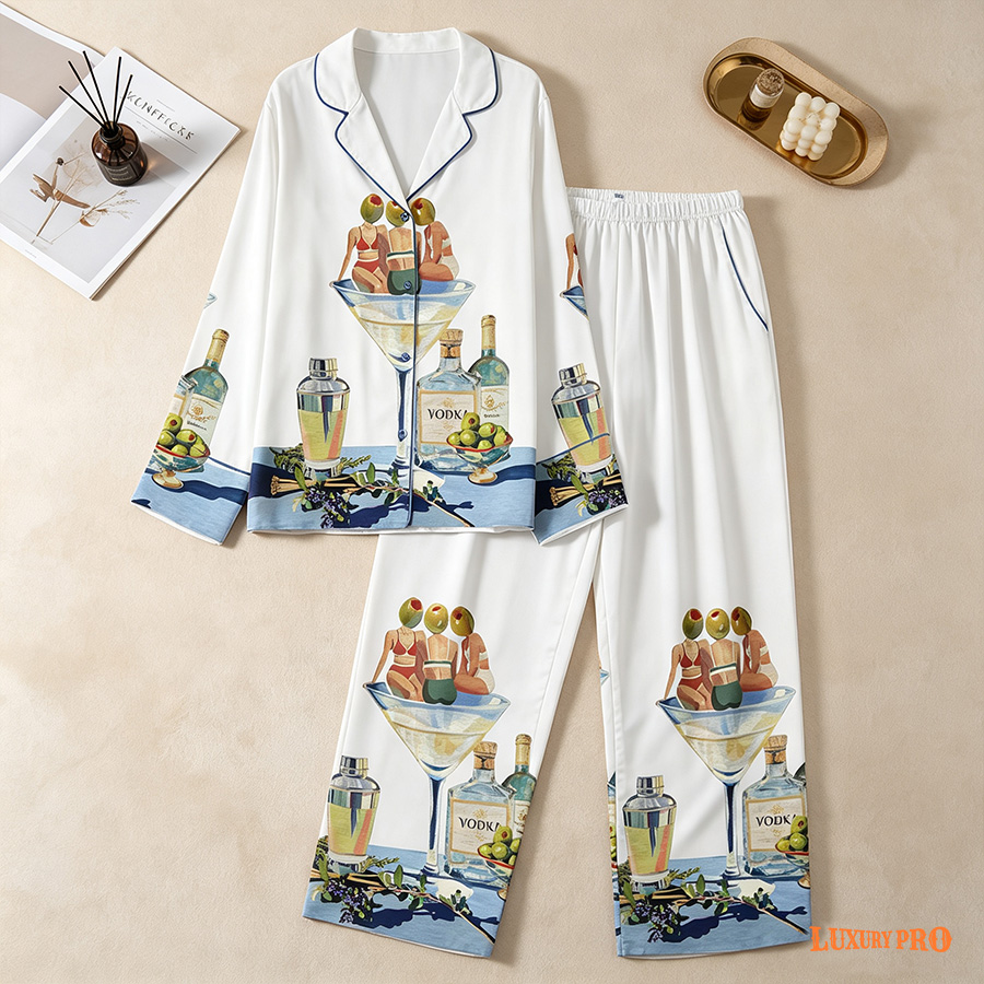 AOP Women's ZYJ Pajama Set