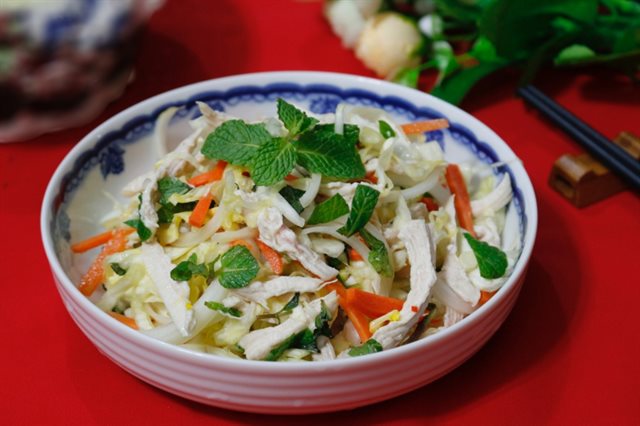 Gỏi Gà Bắp Cải Đơn Giản