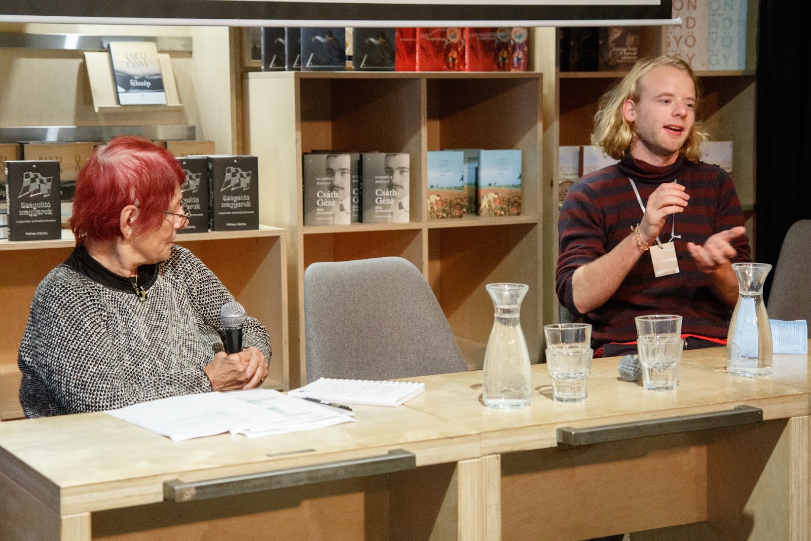 Wouter Dijkstra in conversation with Nancy Denney-Phelps