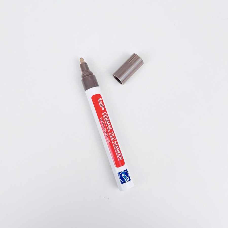 Grout pen for ceramic tiles, waterproof