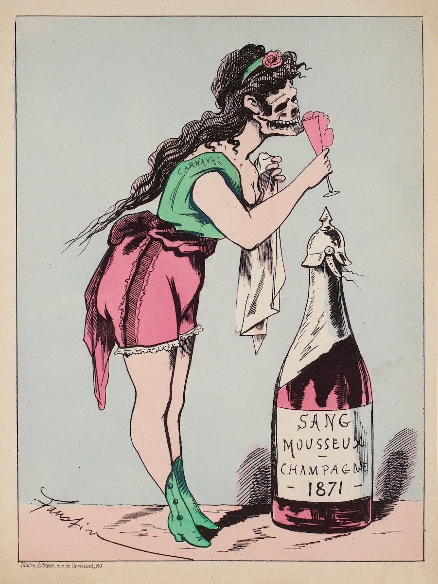 Le carnaval de cette année ils me laissent boire toute seule cest pas gentil ça