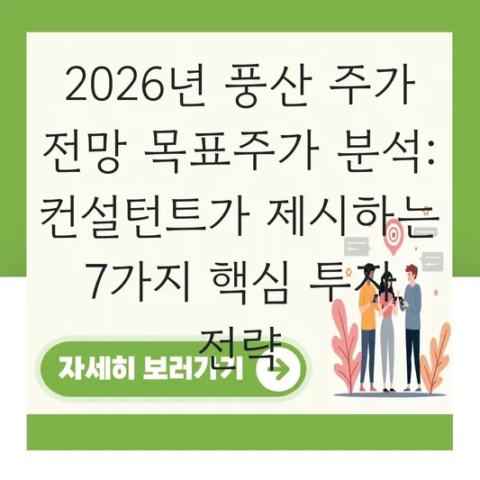 풍산 주가 전망 목표주가 분석