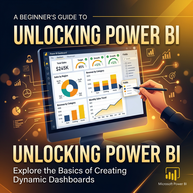 Power BI Cho Người Mới Bắt Đầu: Từ Dữ Liệu Thô Đến Dashboard Chuyên Nghiệp