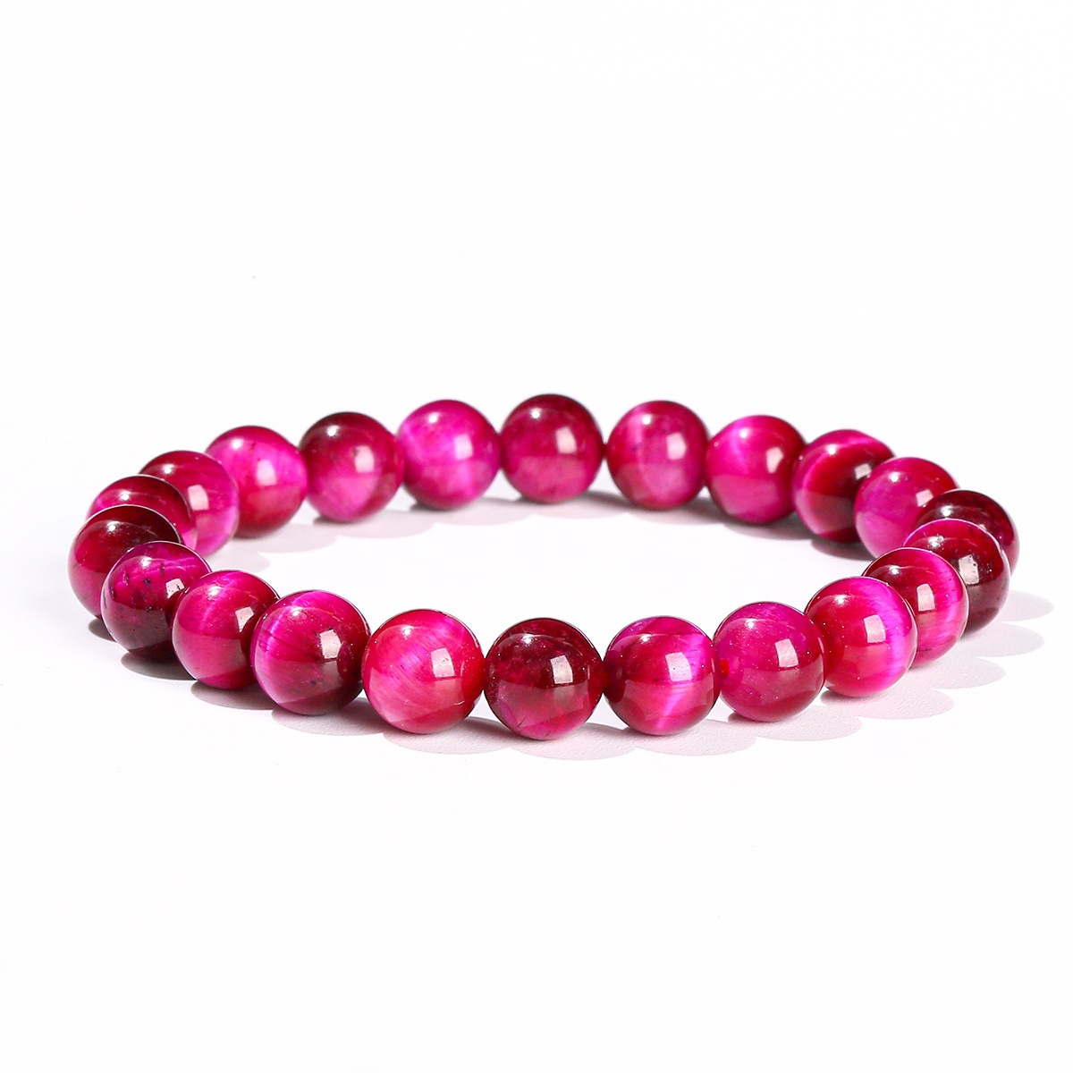 Armband aus Naturstein, 8 mm Perlen
