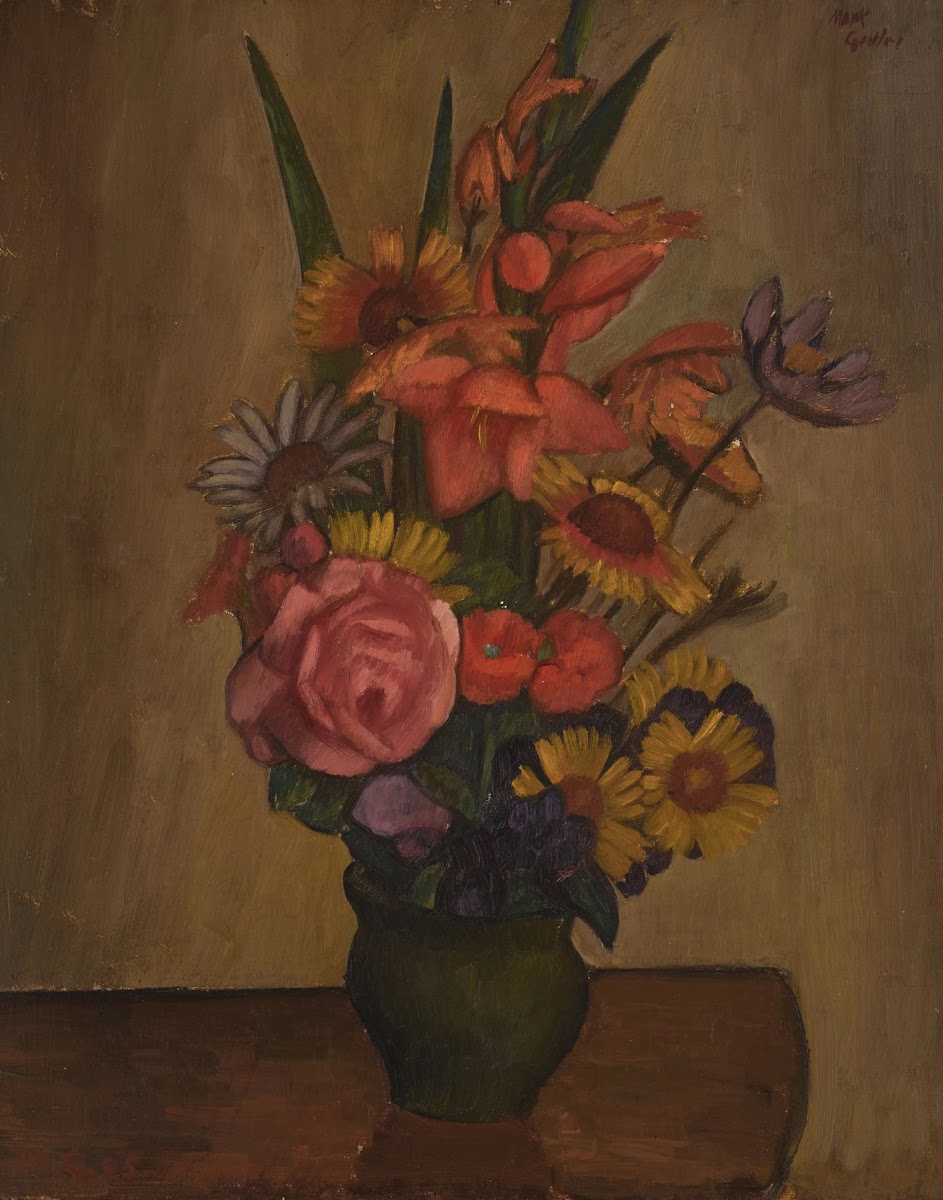Still Life Vase with Flowers 1925