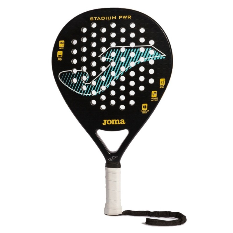 Joma Stadium PWR Black Turquoise Raket Padel s - Gambar 3