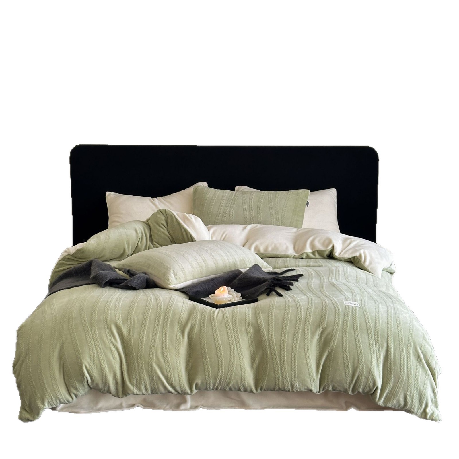 Milk fiber bedding 4-piece, high quality, anti-static