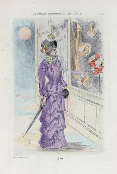 1880 Womens fashion in nineteenth century Paris 1902