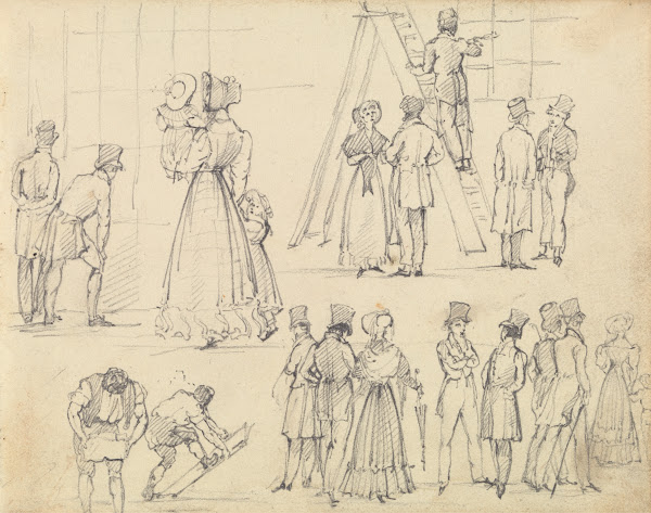 Street Activity ca 1827