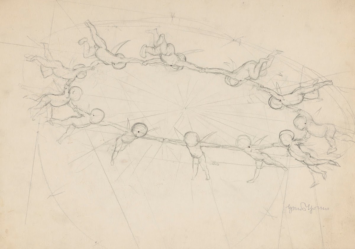 Circle of Dancing Putti 1898