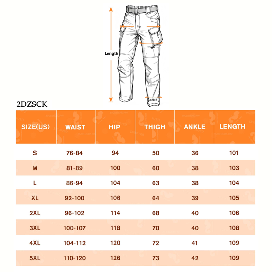 2D Tactical Cargo Pants