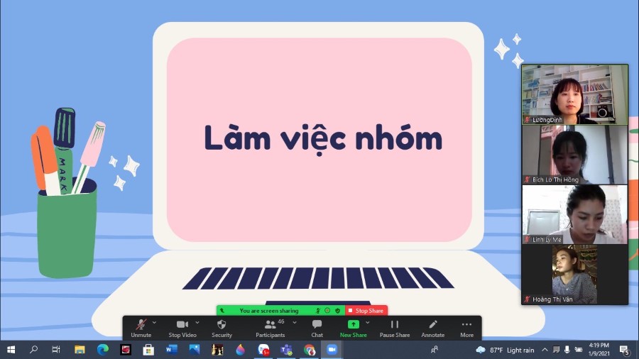 Thách thức và cơ hội trong chuyển đổi dạy học, tổ chức các hoạt động trực tuyến ở khoa Tiểu học - Mầm non
