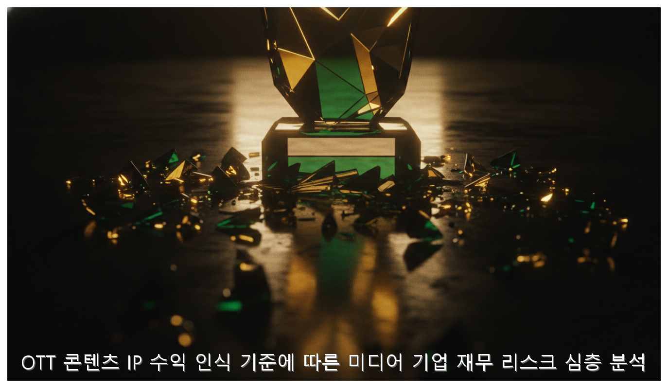 OTT 콘텐츠 IP 수익 인식 기준에 따른 미디어 기업 재무 리스크 심층 분석 핵심 안내 및 분석 인포그래픽 (5)