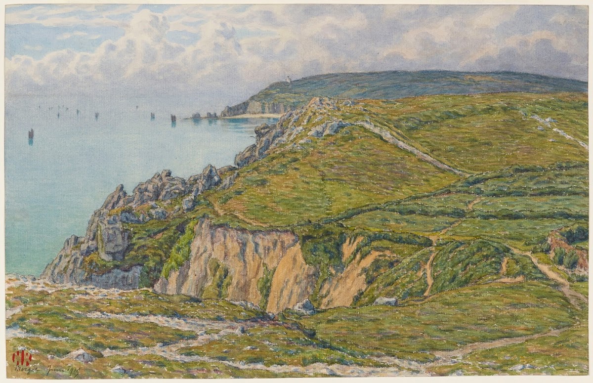 Matinée orageuse à Port Mahon Morgat 1915
