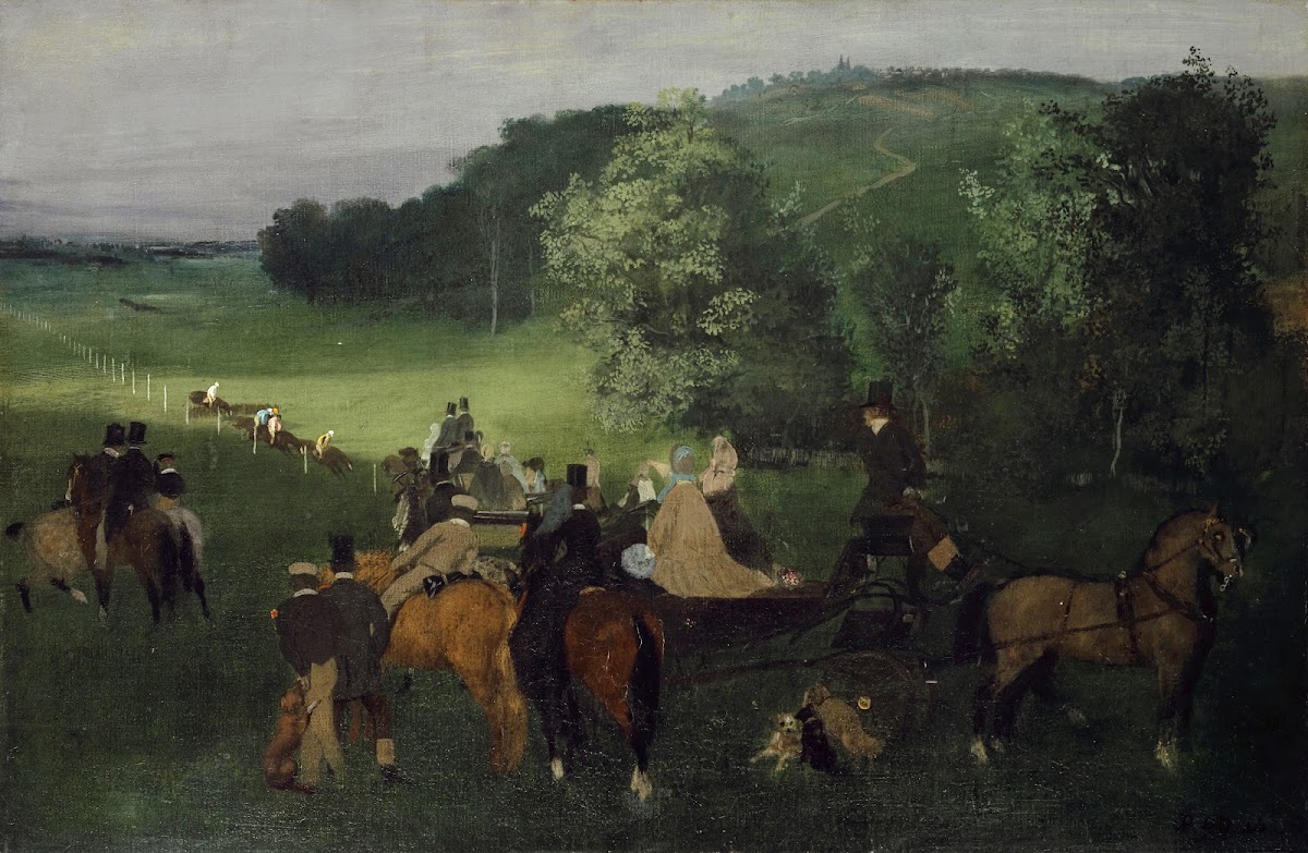 At the Racecourse The Races 1861 1862