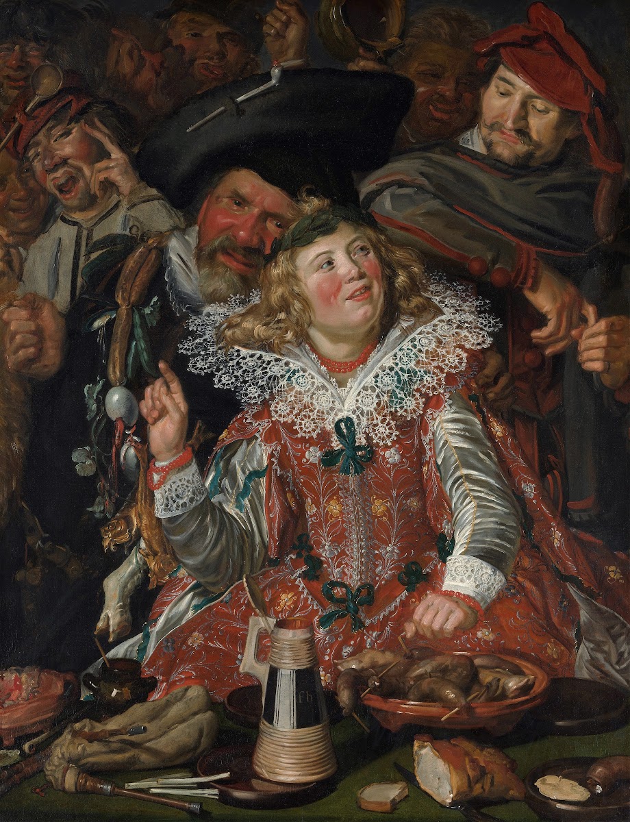 Merrymakers at Shrovetide ca 161617