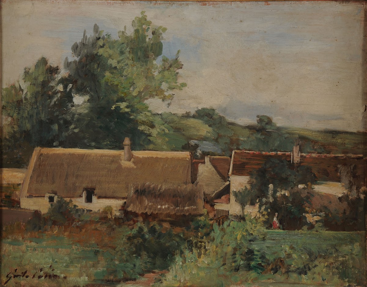 Un village ca 1880