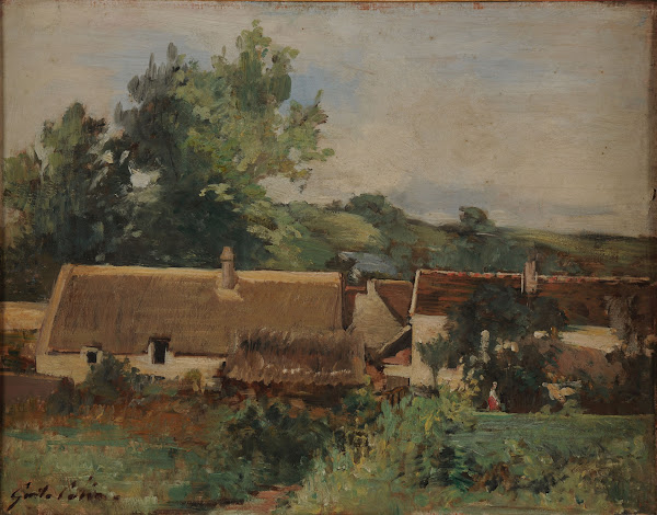 Un village ca 1880