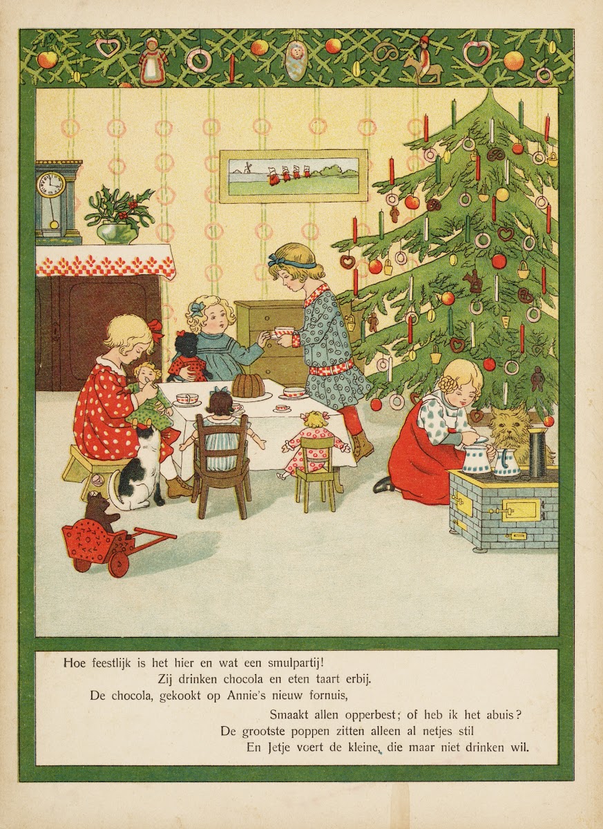 Dat heerlijke kerstfeest Pl8 1910s