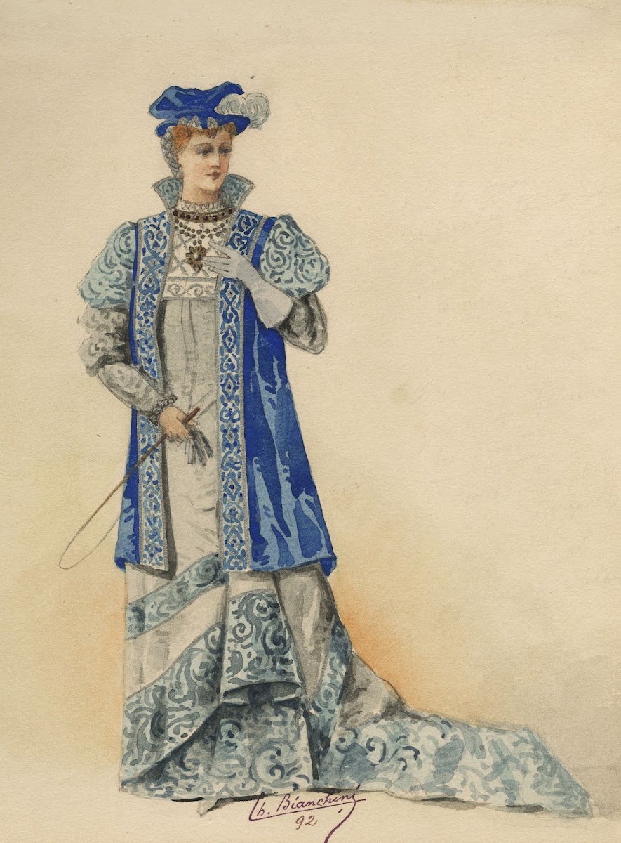 Historical Costumes Pl19 1892