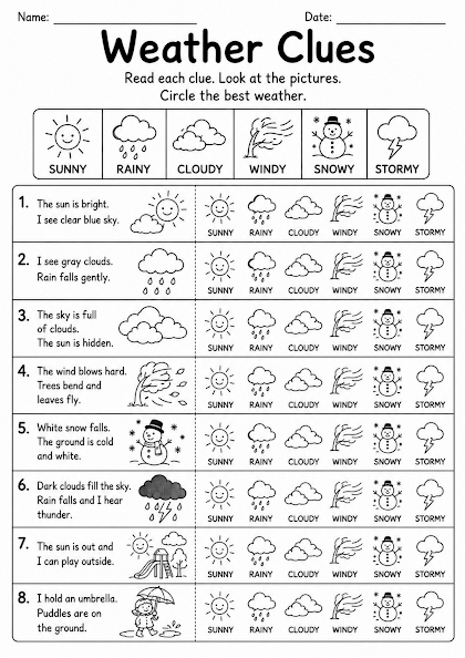 Weather Clues