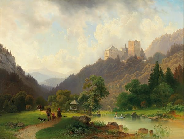 The Pleasures of Summer at the Foot of a Castle