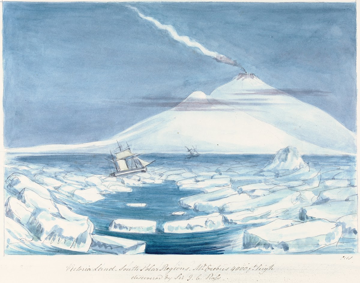 Victoria Land South Polar Regions Mount Erebus